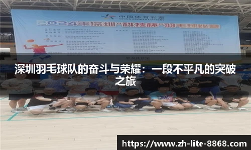 深圳羽毛球队的奋斗与荣耀：一段不平凡的突破之旅